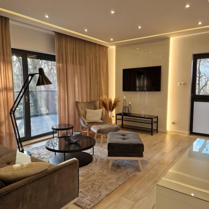 Apartament Nad Struga, Klimatyzacja, Parking,Taras Thorn Exterior foto